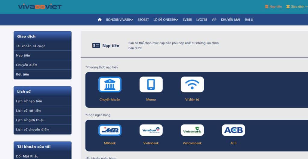 Bong88 ?️ Cách vào bóng88, đăng ký Viva88 mới nhất 2026 7 nap tien bong88